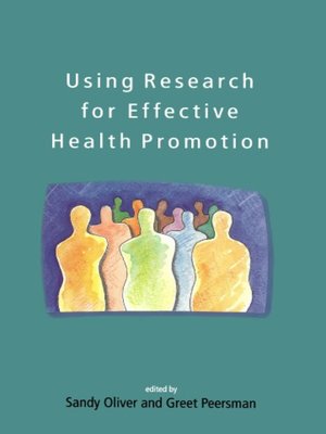 cover image of Using Research for Effective Health Promotion